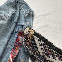 Bolso de hombro con borla para mujer, bandolera de estilo étnico de nicho popular, nueva tendencia, a la moda, con personalidad, 2024 - details 3
