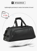 Bolsa de Fitness de Gran Capacidad Bolsa Deportiva Unisex con Forro de Poliéster - details 9