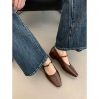 Tacón grueso negro Mary Jane zapatos zapatos de las mujeres nuevo simple y versátil boca ligera correa de metal de una palabra zapatos individuales - details 18