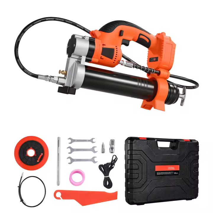 SucceBuy Pistola de engrase eléctrica inalámbrica de 20 V, 80 000 PSI (solo herramienta) - 1