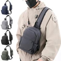 Bolso de pecho antirrobo para hombre, pequeña mochila de viaje para mujer, bolso impermeable de nailon para deportes al aire libre, bandolera tipo bandolera - details 0