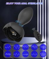 Vibrador Inalámbrico Masajeador de Cúrculo Anal con Control Remoto Estimulador de Prostata para Hombres Juguete Sexual Adulto Salud Sensual - details 1