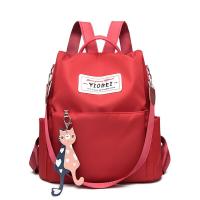 Mochila Multifuncional Antirrobo de Gran Capacidad Estilo Floral Correa de Hombro Arcuada - details 35