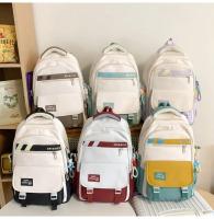 Mochila escolar de gran capacidad para niñas adolescentes, mochila grande de nailon resistente al agua para estudiantes de secundaria - details 22