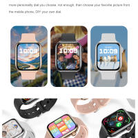 Reloj inteligente para hombre y mujer Watch 10 Serie 9 con 1,85 pulgadas de AMOLED pantalla, llamadas bluetooth,Súper serie NFC, carga inalámbrica,100 + modo deportivo,200 + dial personalizado,Reloj impermeable para Android IOS,Regalos de Navidad - details 7