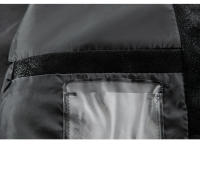 Otoño Invierno Casual chaqueta de cuero para hombres moda al aire libre versátil solapa Tops nuevo confort mantener caliente abrigos con estampado a prueba de viento hombres - details 10