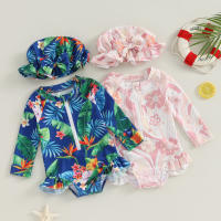 Traje de baño de verano para niña Traje de baño para niñas Traje de baño para niños de manga larga - details 3
