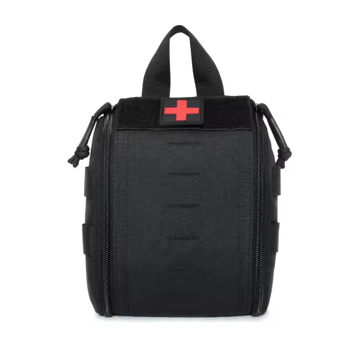 Bolsa Médica Molle para Exteriores Bolsa Táctica de Primeros Ayudos, Kits de Emergencia para Coche al Aire Libre, Camping, Senderismo, Supervivencia Paquete de Utilidad EMT, Caza - 1