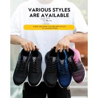 Zapatos de Seguridad Ligeros Resistentes a Abriciones, Antideslizantes, Anti-Golpes para Hombres y Mujeres Ideales para Trabajo, Correr, Ciclismo, Montañismo, Acampar - details 11
