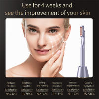 Masajeador EMS de ojos y cara, terapia de luz roja, antiarrugas, estiramiento, Reduce las ojeras, cuidado de la piel, varita de belleza ocular de 360 ° - details 1