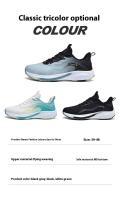 Deportes informales de alta calidad para hombre con parte superior de malla transpirable, suela elástica antideslizante con placa de carbono de palomitas de maíz, zapatos para caminar - details 7