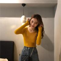 suéter de punto de manga larga para mujer, Jersey informal OL, otoño e invierno, 2025 - details 36