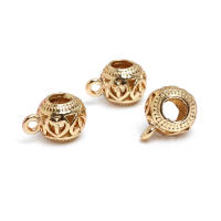 Collares de latón de Color dorado de 18K, pulseras, dijes, conectores, colgantes, cierres, cuentas, conector, suministros para fabricación de joyas, accesorios Diy- - details 37