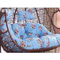 Cojín de Silla de Doble Asiento para Columpio de Huevo sin o con Relleno Cubierta Redonda Desmontable de Papasan para Casa y Patio - details 17