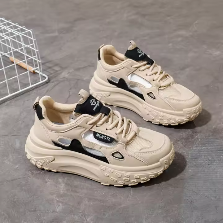 Instagram  New Dad Shoes For Girls 2025 Summer Student Running Sports Casual Mesh Breathable Street Style Sh625 - 1