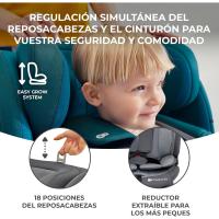 Silla de Coche Isofix para Niños Grupo 1/2/3 9-36 Kg Normativa R129 Protectores Laterales - details 7