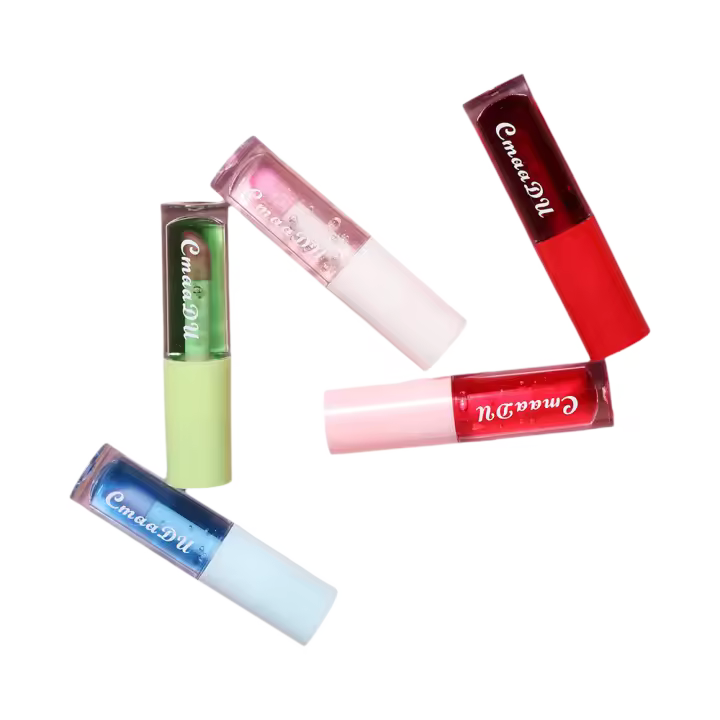 Aceite labial que cambia de color con sabor a fruta de 6 colores - 1