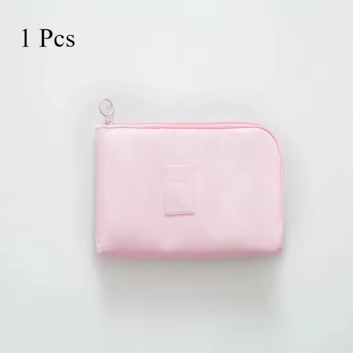 Bolsa de Cable de Datos Portátil Organizador de Cable de Auriculares de Viaje - 1