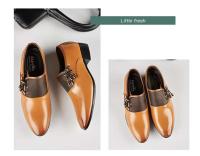 Zapatos Sapatos Para Hombres Nuevos Productos De Negocios Zapatos De Vestir De Cuero Negro Para Hombres Estilo Italiano - details 6