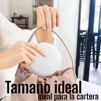Scttomon Espejo de Bolsillo Compacto con Luz de Maquillaje Aumento 10X, Plegable de 9 cm de Diámetro, Portátil y Pequeño - details 3