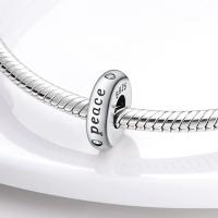 Encanto de Cuentas de Plata de Ley S925 100% Originales para Mujer Joyería DIY Material Principal de Zirconio Pulsera Ajuste de 3mm - details 5