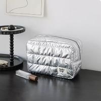 Bolsa de maquillaje de gran capacidad a la moda, almacenamiento multifuncional, bolsa de aseo portátil, organizador de viaje, bolsa de lavado - details 7