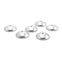 20 piezas 3MM 4MM 6MM 8MM 10MM 12MM 18K Color oro latón cuentas brillantes tapas suministros de joyería de alta calidad accesorios - details 9
