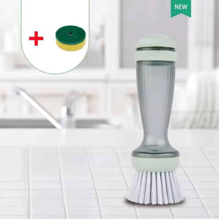 Cepillo de Limpieza Mágico Esponja 3 en 1 para Lavar Platos Herramientas de Limpieza Doméstica Conveniencia de Cocina Espuma de Lavado de Platos - 1