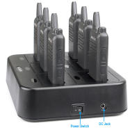 Retevis RTC22 Walkie Talkie Cargador para RT622 RB619 Radio para Hotel Restaurante Cafetería - details 4
