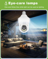 Cámaras de vigilancia interior bombilla doméstico Internet inalámbrico WiFi HD inteligente 360 grados vigilancia - details 1