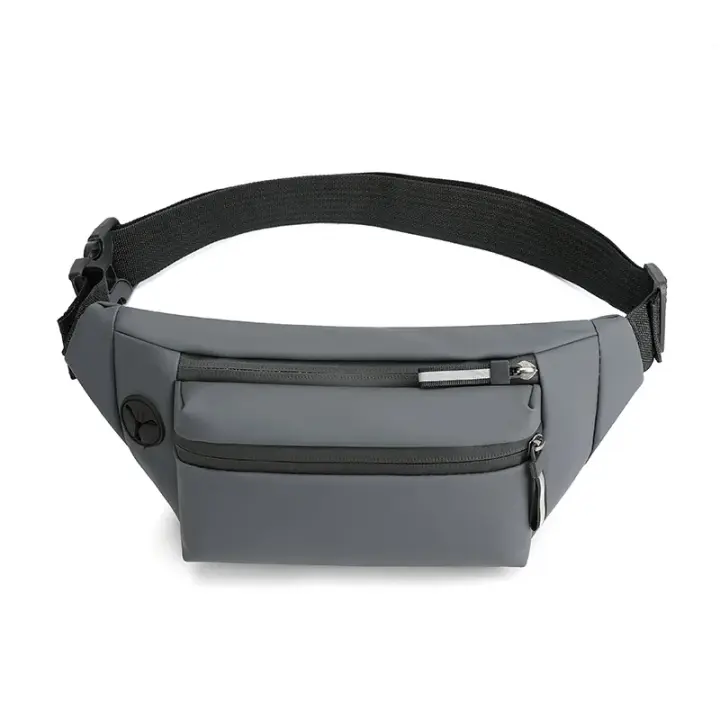 Riñonera Impermeable para Hombre Bolso Cruzado Deportivo al Aire Libre Bolso de Viaje Informal - 1
