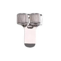 Agujero, soporte de metal de doble orificio triple, accesorio de oficina o escuela con clip para bolígrafo - details 4