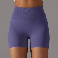 Hamidou pantalones cortos de Yoga para mujer, Shorts de Fitness para correr, ciclismo, transpirables, cintura alta, entrenamiento, gimnasio, Verano - details 70