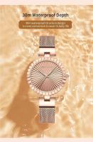 Reloj de Pulsera de Cuarzo de Lujo para Damas Movimiento Japonés, Resistente al Agua, Alta Gama, Tira de Acero, Correa de Cuero - details 7