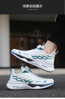 Hebilla rotativa zapatillas de deporte de los hombres aumento de altura 2025 nueva malla transpirable zapatos para correr juventud zapatos casuales - details 2