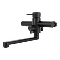 Grifo de Cocina Montado en Pared de Acero Inoxidable Fácil Instalación, Uso Conveniente, Operación Sencilla 360° Montaje, Pulveriza, 19*13 cm - details 2