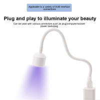 Secadores portátiles de un solo dedo, lámpara de fototerapia LED UV de secado rápido para hornear, herramientas de arte de uñas - details 3