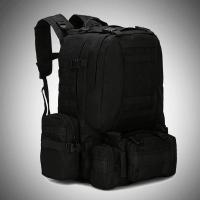 Mochila táctica de 55L 4 en 1 para hombre, bolsa deportiva Molle para exteriores, senderismo, escalada, Mochila de asalto impermeable - details 0