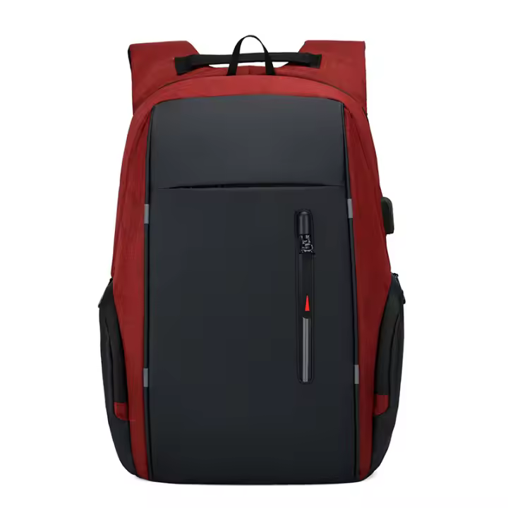 Bolso de negocios para hombre, bolso para portátil, mochila USB multifunción, mochila de gran capacidad. - 1