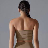 Sujetador push-up sin mangas para mujer, ropa de Pilates a prueba de golpes de alta intensidad, chaleco de yoga sexy para gimnasio - details 12