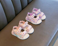 Sandalias planas de mariposa para niñas, zapatos de baile de princesa informales, zapatos de playa, moda de verano - details 0