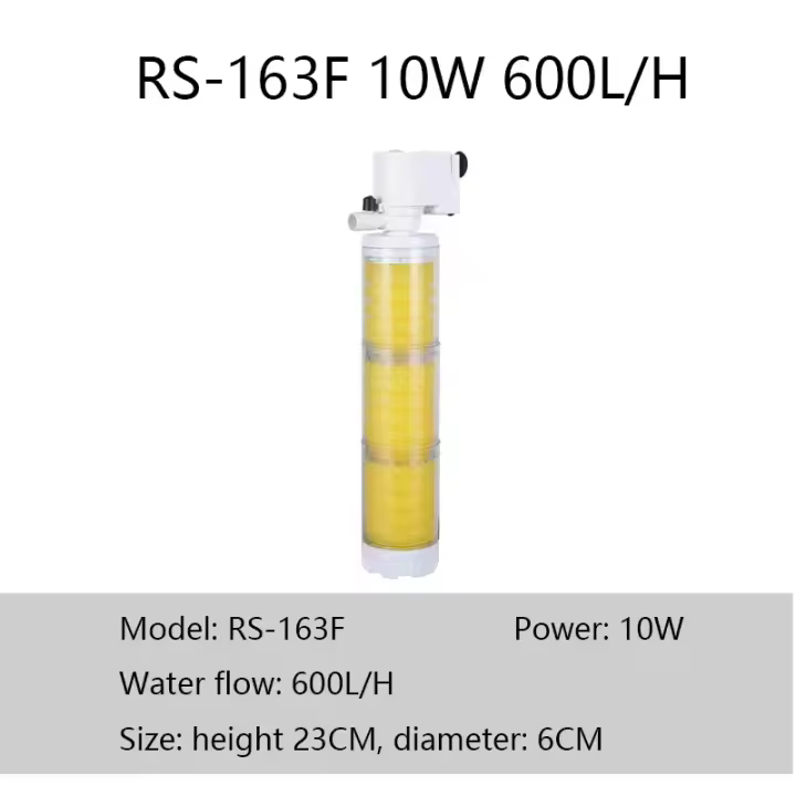 Tanque de peces de Acuario with Filter incorporado, Filter de Cycle Tres en uno, aireación libre, caja de cambios de Agua, Bomba de Cycle integrada, Colector de peces, 220V - 1