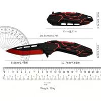 Cuchillo Plegable Portátil de Alta Dureza Multifuncional para Supervivencia al Aire Libre - details 5