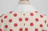 Vestido hepburn vintage de punto de onda, elegante - details 5