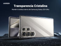 UGREEN Crystal Clear Original Protection Series Funda para teléfono para Samsung S24 Ultra, Transparente - details 0