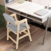 Silla alta escalable de madera natural Ajustable a 3 alturas Resistente hasta 50kg - details 3