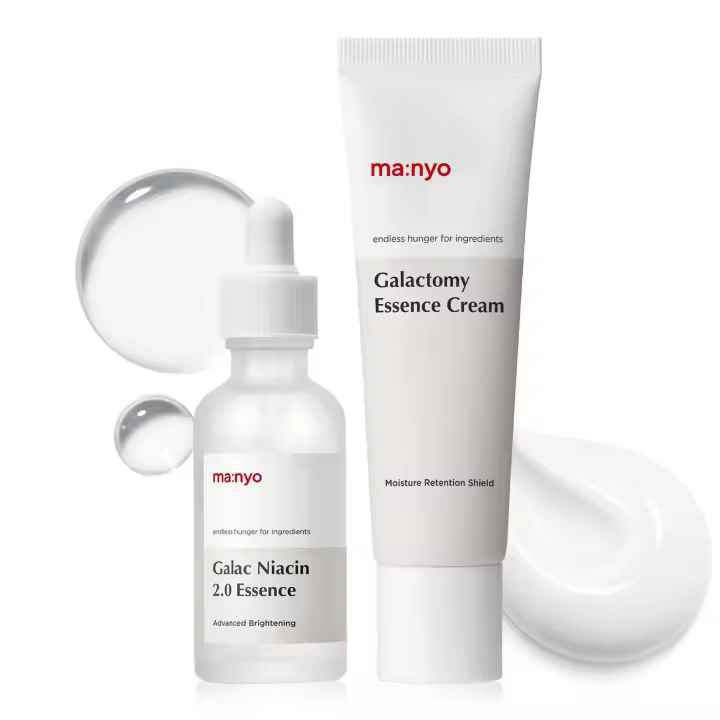 MA:NYO Galac Niacin 2.0 1.69 fl + Crema de esencia de galactomico, niacinamida coreana para el cuidado de la piel 1.69 fl oz (50 ml) - 1