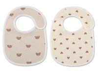 Baberos de Algodón para Bebé Impermeables Paquete de 2 Suaves Toallas de Saliva para Recién Nacidos Niños y Niñas Madre & Bebé - details 17
