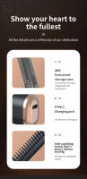 Peine Eléctrico Inalámbrico Portátil Alisa y Rectificador de Cabello Anti-Escalofriante - details 15