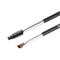 Cepillo De Cejas Angulado Profesional Para Maquillaje Herramientas De Mezcla De Pestañas Y Cejas Cepillo De Síntesis De Cepillo De Madera Tamaño Completo - details 2